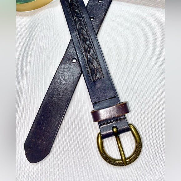 Talbots Genuine Leather Classic BELT - Picture 3 of 6